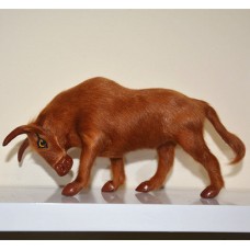 Home Decal Desk Display Artifical Animal Bull Knick-Knack  30*18 CM   153042053700